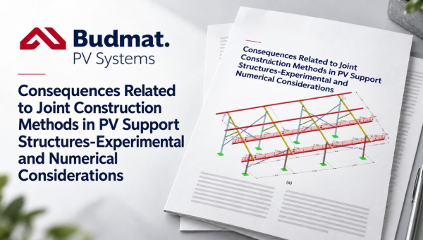Consequences Related to Joint Construction Methods in PV Support Structures—Experimental and Numerical Considerations